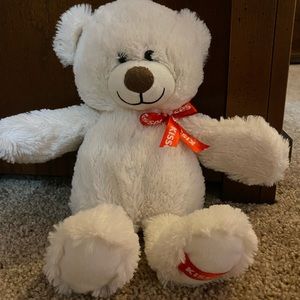 Hershey Kisses Teddy Bear White